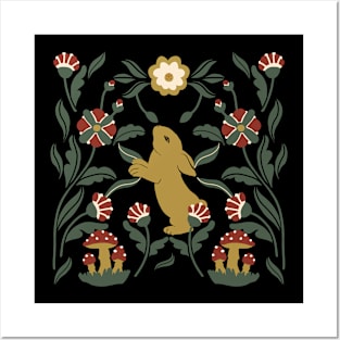 Folklore bunny Posters and Art